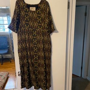 Ace & Jig Rowan dress in Castle, size xl